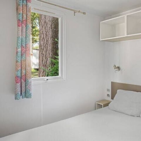 BUNGALOW 4 personnes - Mobil-home | Comfort | 2 Ch. | 4 Pers. | Terrasse surélevée | Clim.