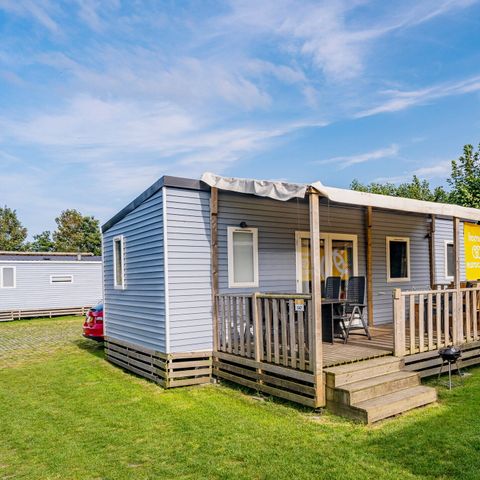 BUNGALOW 6 personnes - Mobil-home | Premium | 3 Ch. | 6 Pers. | Terrasse surélevée | TV