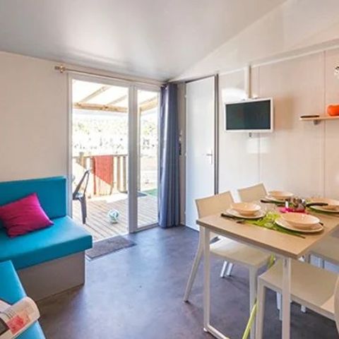 BUNGALOW 4 personnes - Ultimate | 2 Ch. | 4 Pers. | Terrasse surélevée | 2 SDB | Clim. | TV