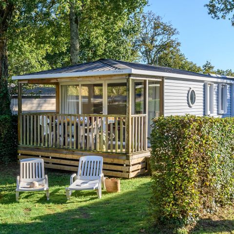BUNGALOW 4 personnes - Mobil-home | Premium | 2 Ch. | 4 Pers. | Terrasse simple | TV