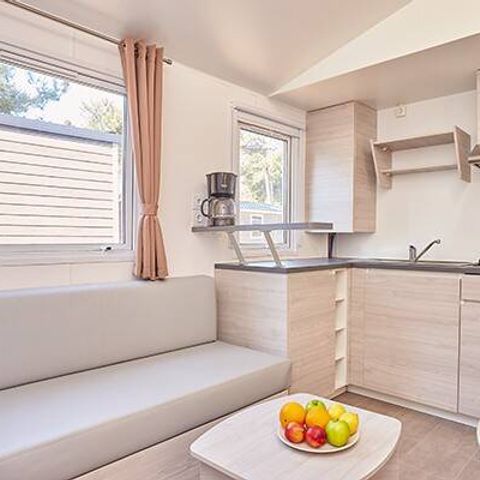 BUNGALOW 6 personnes - Mobil-home | Premium | 3 Ch. | 6 Pers. | Terrasse surélevée