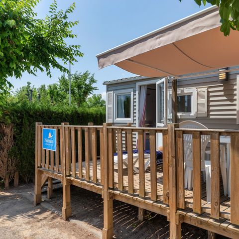 BUNGALOW 6 personnes - Classic | 2 Ch. | 4/6 Pers. | Terrasse surélevée | Clim.