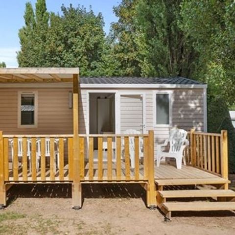 BUNGALOW 5 personnes - Comfort | 2 Ch. | 5 Pers. | Terrasse surélevée | Clim.