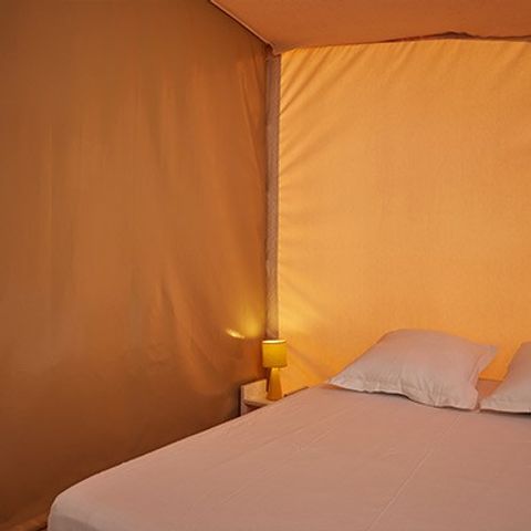 TENTE TOILE ET BOIS 5 personnes - Tente Eco Lodge | 2 Ch. | 4/5 Pers. | Sans SDB
