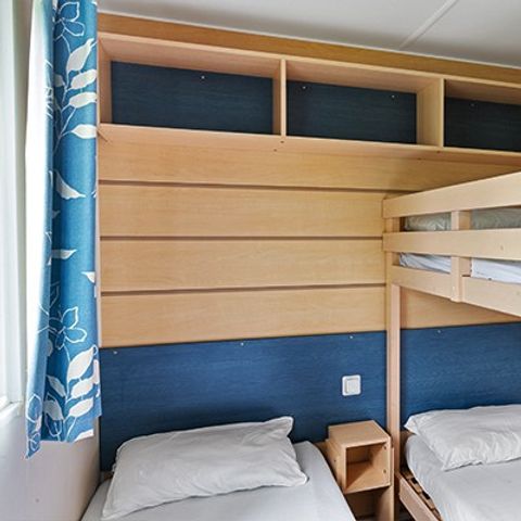 BUNGALOW 6 personnes - Mobil-home | Comfort | 3 Ch. | 6 Pers. | Terrasse surélevée