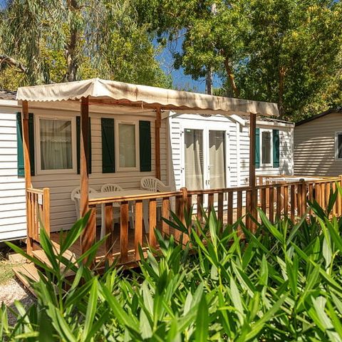 Mobilhome 6 personnes - Mobil-home | Comfort XL | 3 Ch. | 6 Pers. | Terrasse surélevée