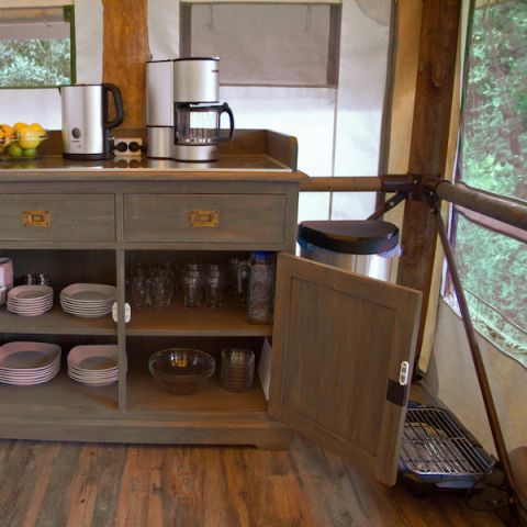 TENTE TOILE ET BOIS 5 personnes - SunLodge Safari
