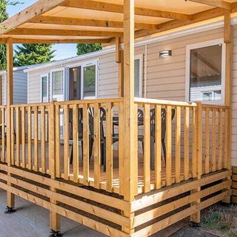 BUNGALOW 6 personnes - Comfort | 3 Ch. | 6 Pers. | Terrasse surélevée | Clim.