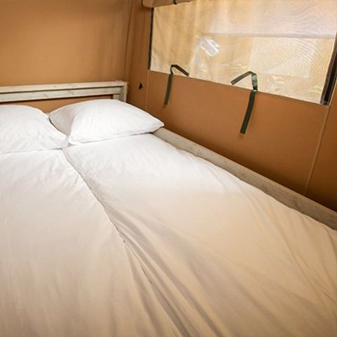 TENTE TOILE ET BOIS 5 personnes - Tente Super Lodge | 2 Ch. | 4/5 Pers. | Sans SDB