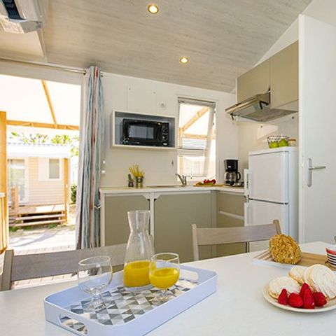 BUNGALOW 4 personnes - Comfort | 2 Ch. | 4 Pers. | Terrasse surélevée | Clim.