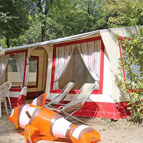 BUNGALOW TOILÉ 5 personnes - Bungalow toilé | 2 Ch. | 4/5 Pers. | Sans SDB