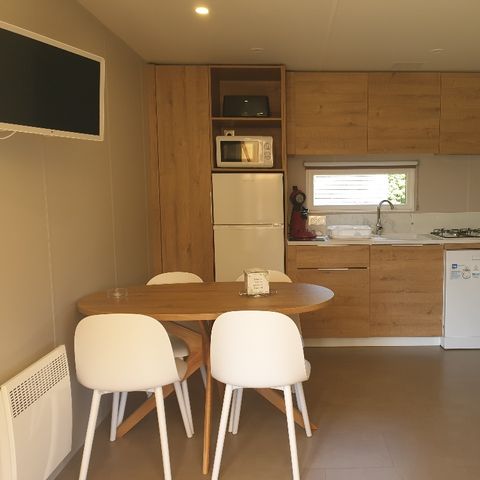 Mobilhome 4 personnes - Cottage Confort Premium 33m² - Climatisé