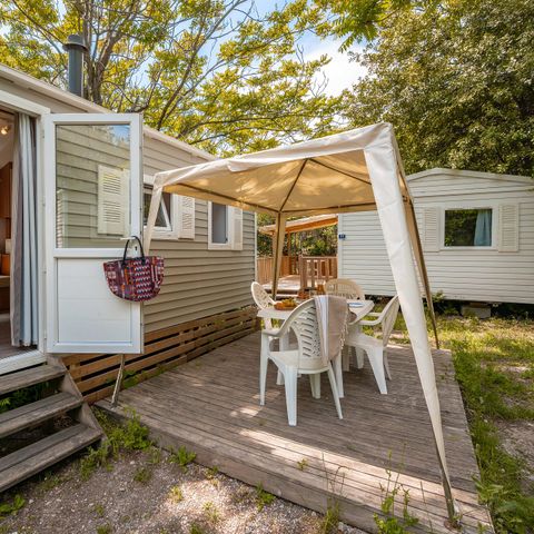 Mobilhome 4 personnes - Classic | 2 Ch. | 4 Pers. | Terrasse simple | Clim.