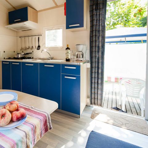Mobilhome 6 personnes - Classic | 3 Ch. | 6 Pers. | Terrasse simple | Clim.