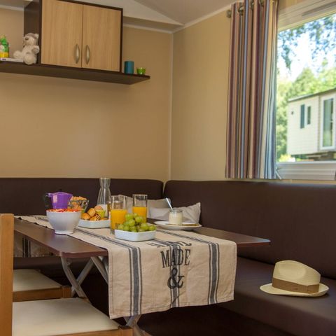 Mobilhome 6 personnes - Classic | 3 Ch. | 6 Pers. | Terrasse simple | Clim.
