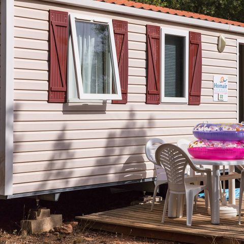 Mobilhome 6 personnes - Classic | 3 Ch. | 6 Pers. | Terrasse simple | Clim.