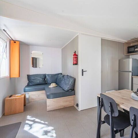 Mobilhome 6 personnes - Comfort | 3 Ch. | 6 Pers. | Terrasse Lounge | Clim. | TV
