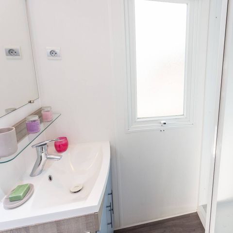 Mobilhome 6 personnes - Mobil-home | Comfort | 3 Ch. | 6 Pers. | Terrasse Lounge | 1 SDB | Clim.