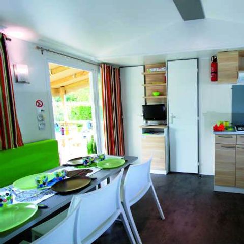 BUNGALOW 6 personnes - 3 chambres avec TV
