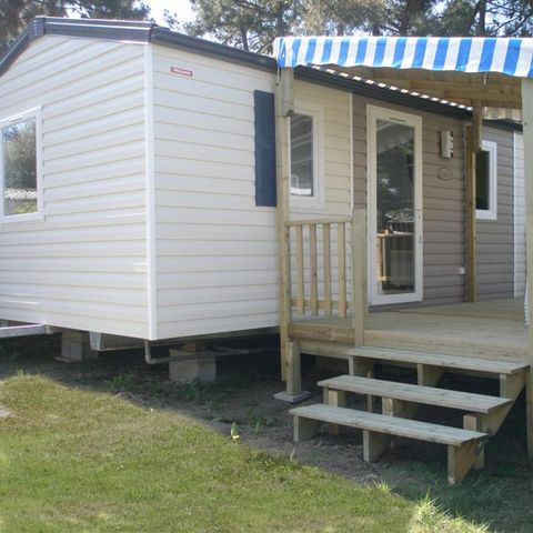 BUNGALOW 6 personnes - Mobil Home 2 ch 4/6 pl Terrasse semi-couverte TV sans Clim