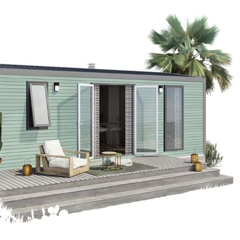 Mobilhome 6 personnes - Mahana 3 chambres 33m²