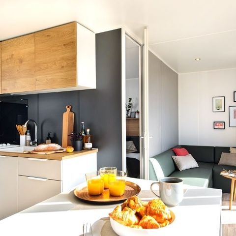 Mobilhome 6 personnes - Mahana 3 chambres 33m²