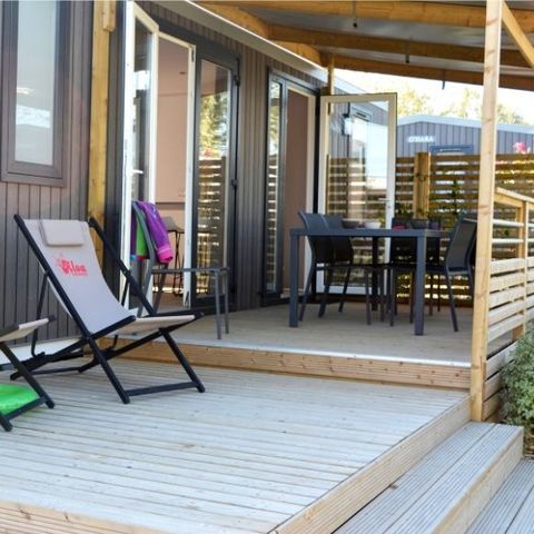 Mobilhome 6 personnes - Premium 3 chambres 2 sdb 40m²