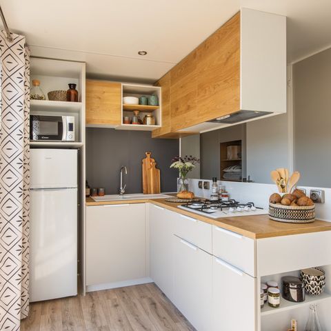 Mobilhome 6 personnes - Premium 3 chambres 2 sdb 40m²