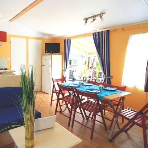 Mobilhome 6 personnes - Confort 6 personnes 3 chambres 35m²