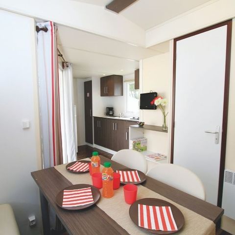 Mobilhome 7 personnes - Evasion 2 chambres 28m²