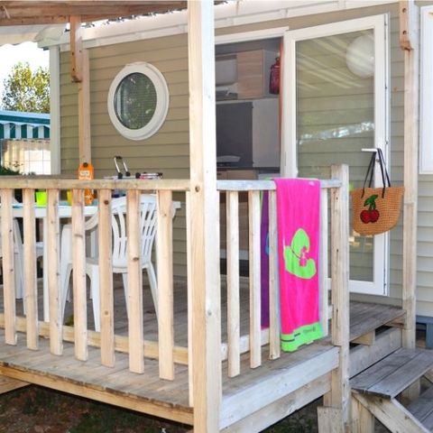 Mobilhome 4 personnes - Cocoon 1 chambre 16m²