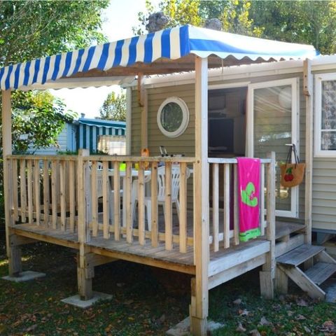 Mobilhome 4 personnes - Cocoon 1 chambre 16m²