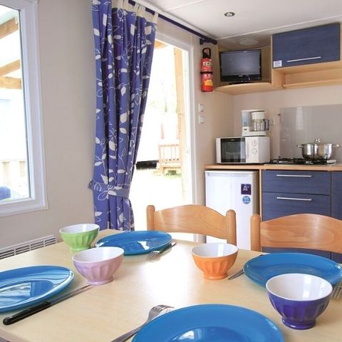 Mobilhome 4 personnes - Cocoon 1 chambre 16m²
