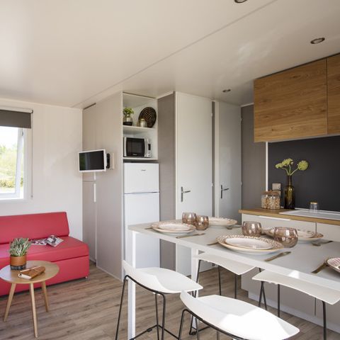 Mobilhome 6 personnes - Premium 3 chambres 33m²