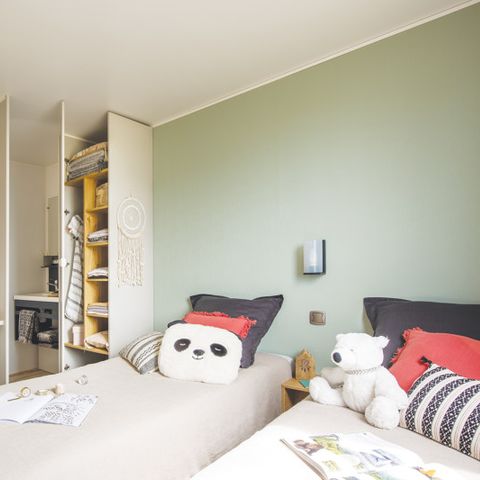 Mobilhome 6 personnes - Premium 2 chambres 2 sdb 33m²