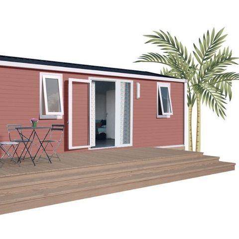 Mobilhome 6 personnes - Evasion+ 2 chambres 2 sdb 31m²