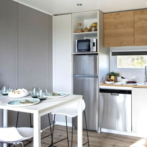 Mobilhome 6 personnes - Mahana 2 chambres 2 sdb 33m²
