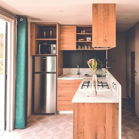 Mobilhome 6 personnes - Mahana 3 chambres 2 sdb 40m²