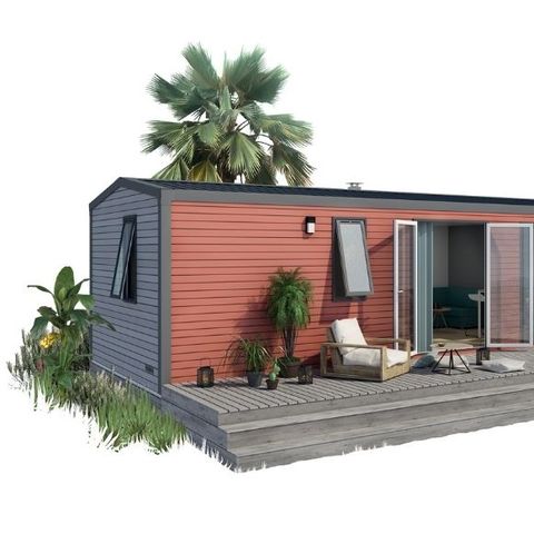 Mobilhome 6 personnes - Mahana 3 chambres 2 sdb 40m²