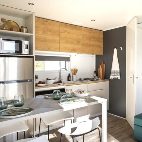 Mobilhome 6 personnes - Mahana 2 chambres 2 sdb 33m²