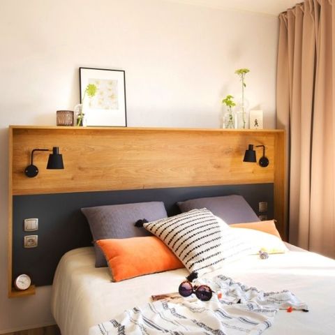 Mobilhome 6 personnes - Mahana 2 chambres 28m²