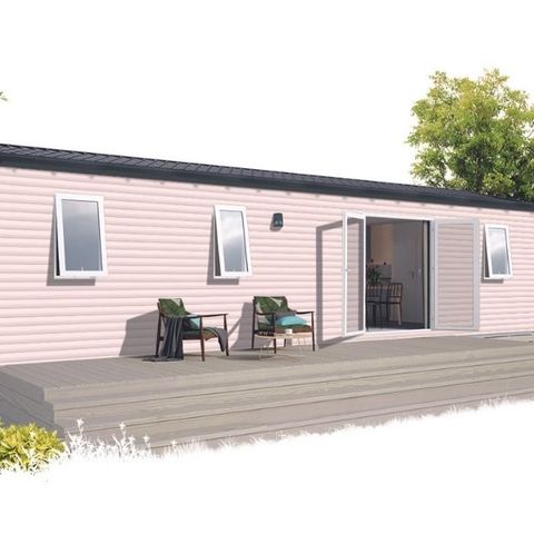Mobilhome 6 personnes - Confort + 3 chambres 2 sdb 40m²