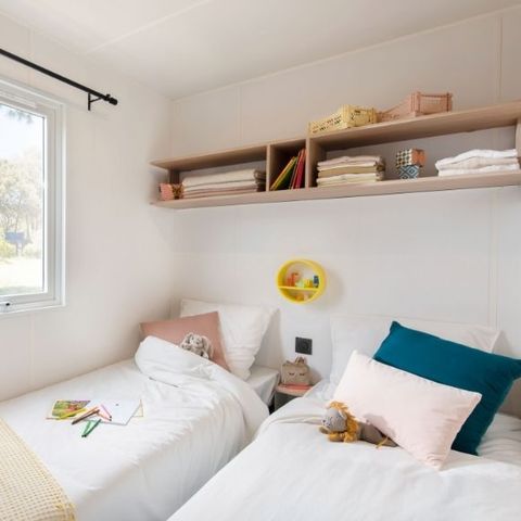 Mobilhome 6 personnes - Confort + 3 chambres 2 sdb 40m²