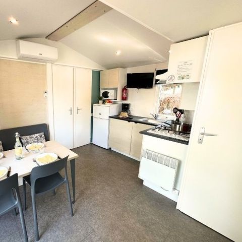 BUNGALOW 5 personnes - Select TV Clim Plancha - 2 Ch - 4 ad + 1enf -10ans