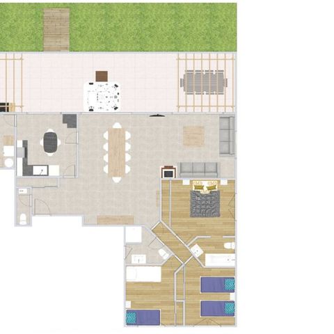 MAISON 9 personnes - Villa Balnéo 9 personnes 3 chambres 2 sdb 130m²