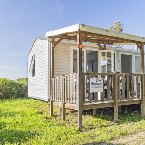 BUNGALOW 6 personnes - Mobil-home | Comfort | 3 Ch. | 6 Pers. | Terrasse surélevée | Clim.
