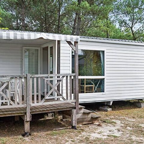 BUNGALOW 5 personnes - Mobil-home | Comfort | 3 Ch. | 5 Pers. | Terrasse simple