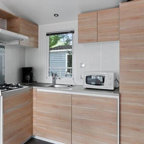 BUNGALOW 5 personnes - Mobil-home | Comfort | 3 Ch. | 5 Pers. | Terrasse simple