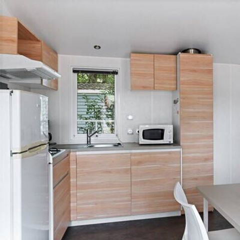 BUNGALOW 5 personnes - Mobil-home | Comfort | 3 Ch. | 5 Pers. | Terrasse simple