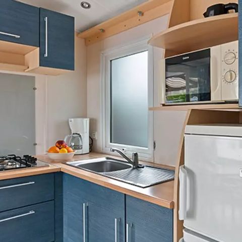 BUNGALOW 6 personnes - Mobil-home | Comfort | 3 Ch. | 6 Pers. | Terrasse surélevée